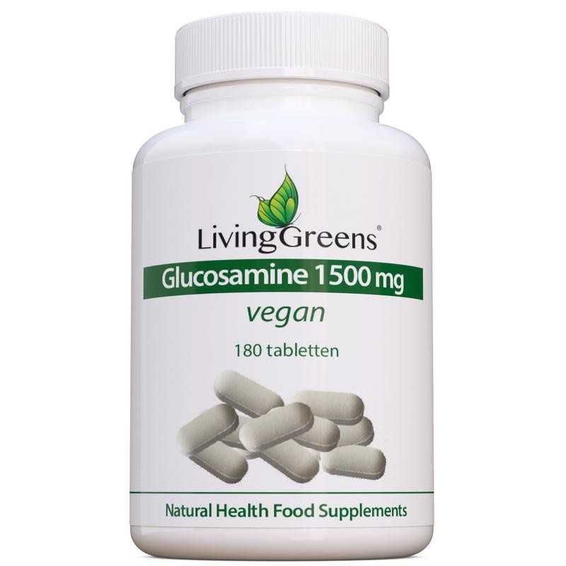 Glucosamine 1500 veganOverig gezondheidsproducten8718347313555