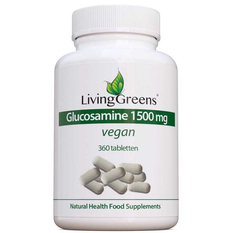 Glucosamine 1500 veganOverig gezondheidsproducten8718347313562