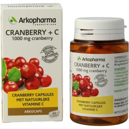 Cranberry & Vitamine COverig gezondheidsproducten8715345002672