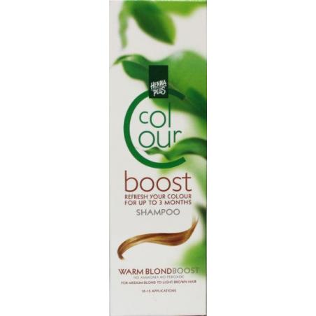 Colour boost warm blondeShampoo8710267215025