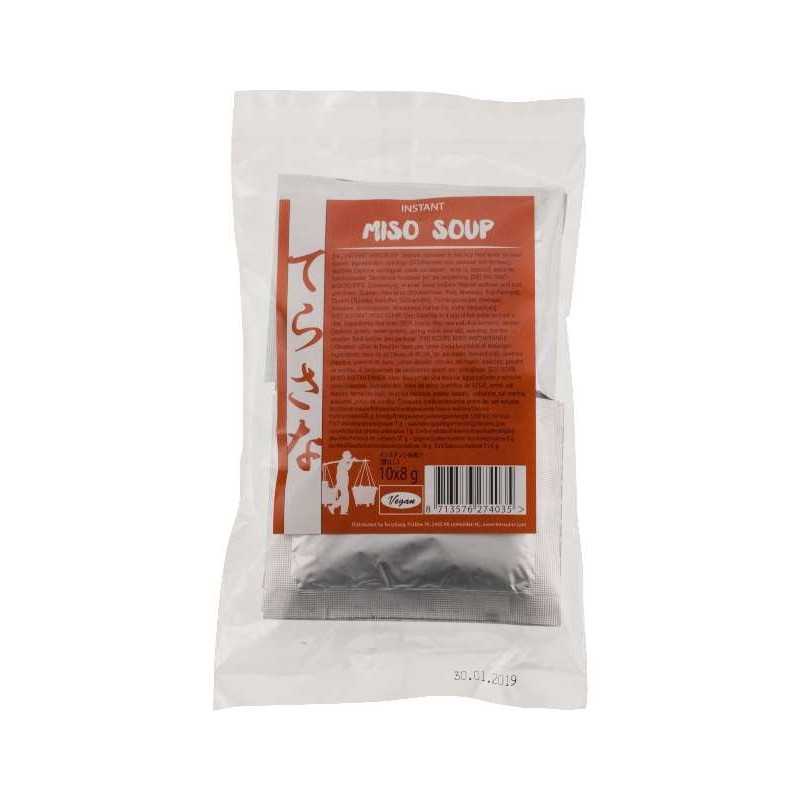 Instant miso soep 10 x 8 gramOverig reform/levensmiddelen8713576274035