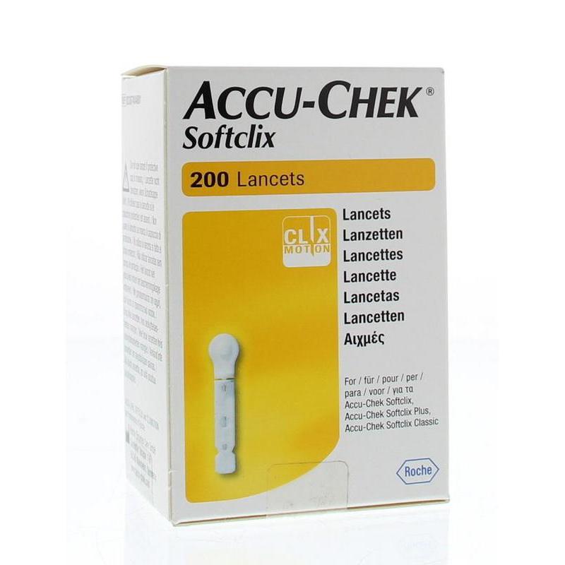 Softclix lancettenInstrumenten/zelftest4015630018260