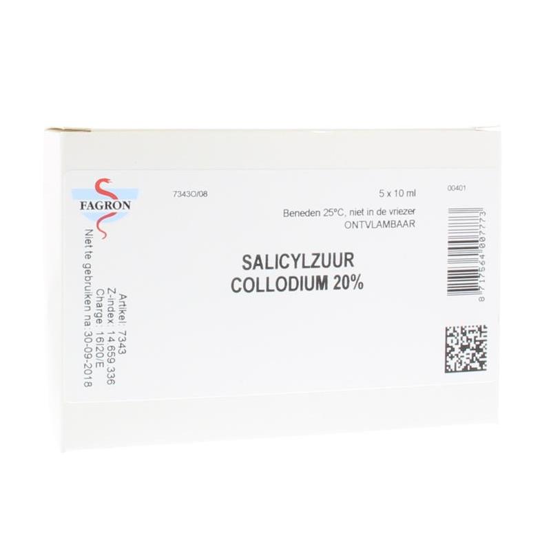 Salicylzuurcollodium 20% 10mlHuidherstel8717564007773