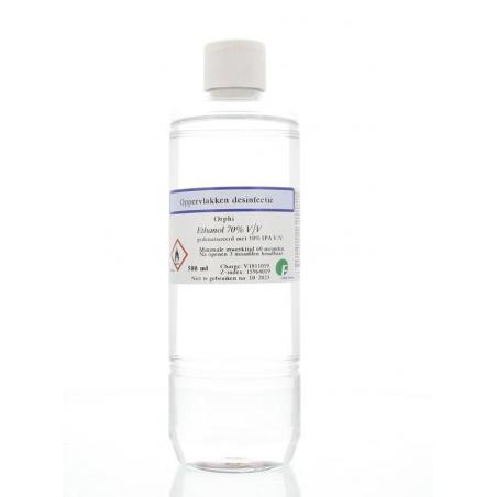 Alcohol ethanol 70% klepdeksel 10% isopropanolOverig lichaam8711407179115