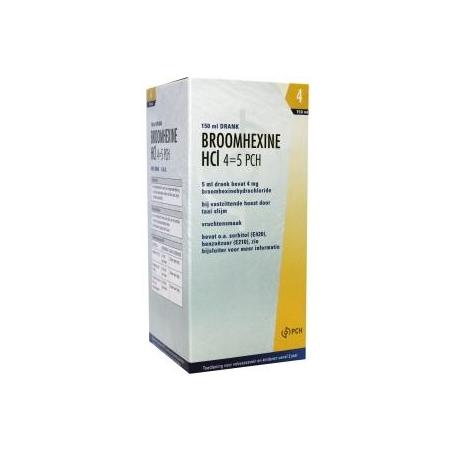 Broomhexine HCL 4mg/ml 0.8 mgHoest8711218013622