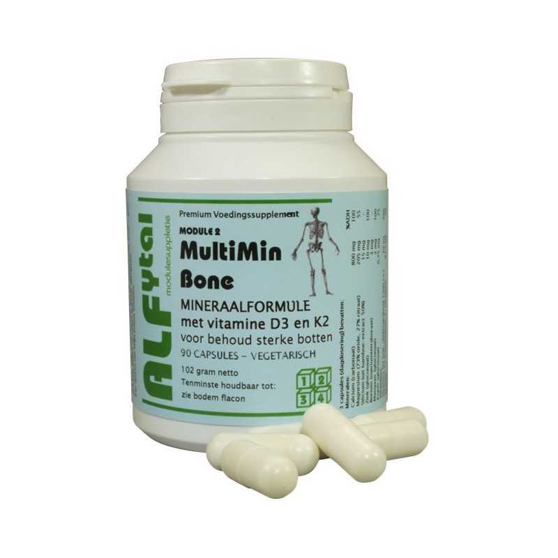 MultiMin bone botformule met vit. D3 en K2Overig vitaminen/mineralen8717524922030