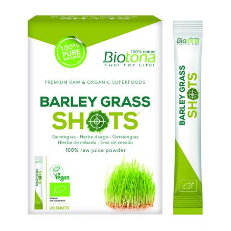 Barley grass raw shots 2.2 gram bioOverig gezondheidsproducten5412360019410