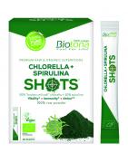 Chlorella spirulina shots 2.2 gram bioOverig gezondheidsproducten5412360019397