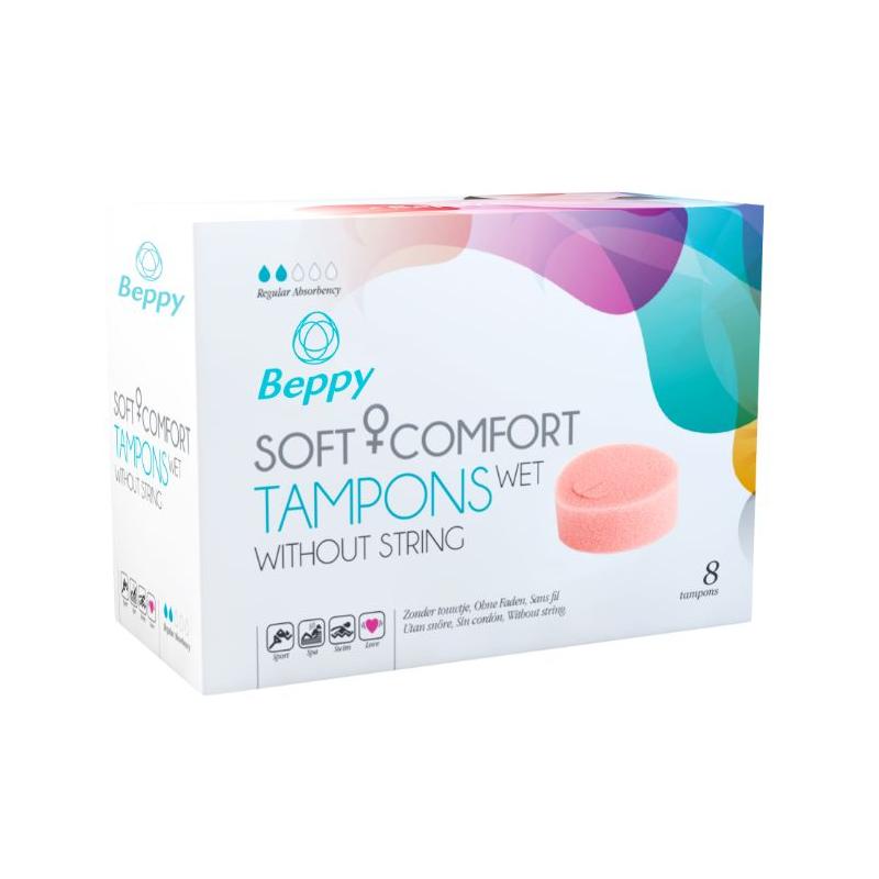 Soft+ comfort tampons wetDamesverband/tampons8714777000355