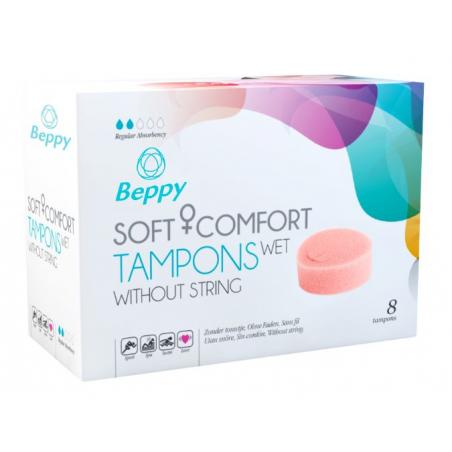 Soft+ comfort tampons wetDamesverband/tampons8714777000355