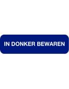 Strooketiket in donker bewaren 44 x 11mmWaren8717272014780