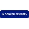 Strooketiket in donker bewaren 44 x 11mmWaren8717272014780