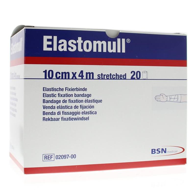 Elastische bandage 4m x 10cm 2097Verbandmiddelen4042809022827