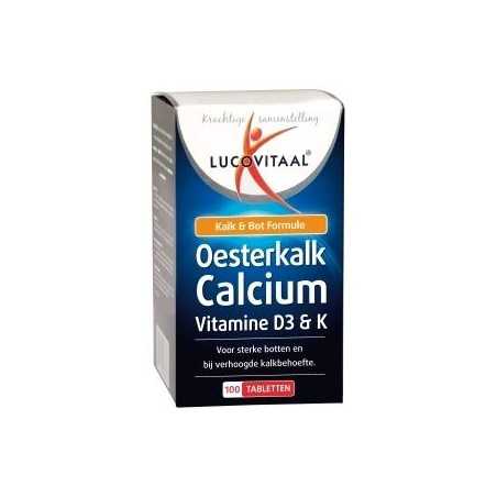 Oesterkalk calcium tablettenOverig gezondheidsproducten8713713017020