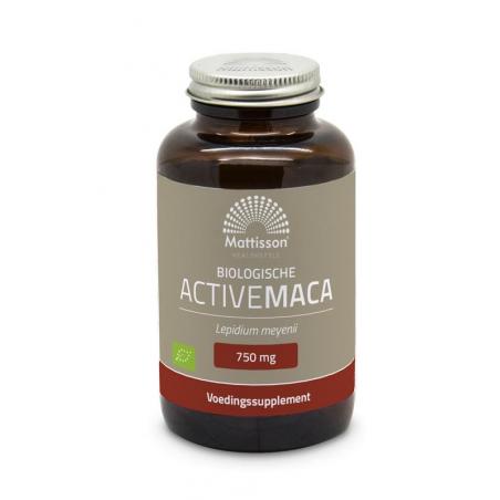 Active maca 750mg bioOverig vitaminen/mineralen8717677960262