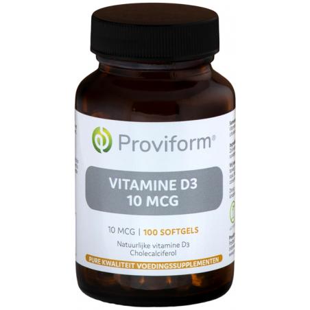 Vitamine D3 10mcgVitamine enkel8717677121342