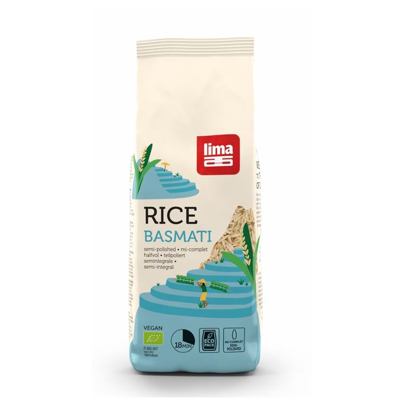 Rijst basmati halfvolkoren bioVoeding5411788042802