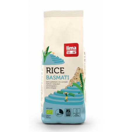 Rijst basmati halfvolkoren bioVoeding5411788042802