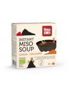 Instant miso soep gember 4 x 15 gram bioVoeding5411788043212