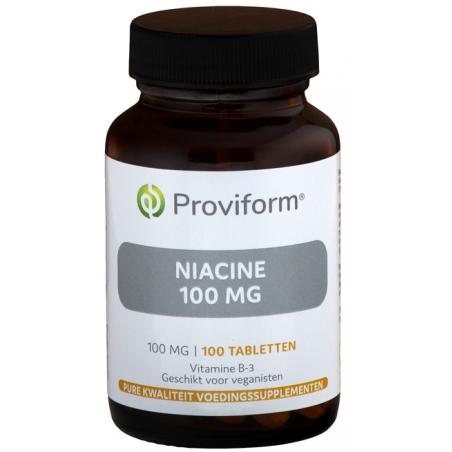 Vitamine B3 niacine 100 mgVitamine enkel8717677123124