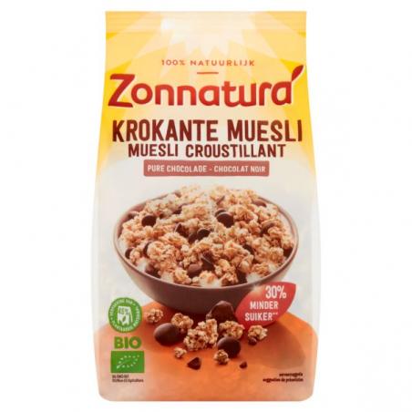 Krokante muesli chocolade bioVoeding8711812425210