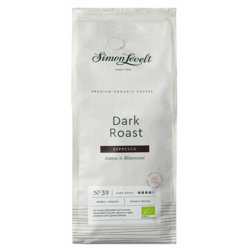 Espresso dark roast bonen bioKoffie/thee8711138338027