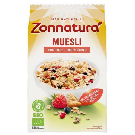 Muesli rood fruit bioVoeding8711812425005