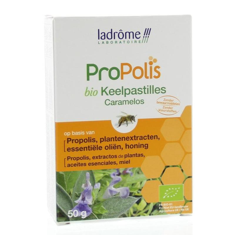 Propolis keelpastille bioOverig gezondheidsproducten3486330034156