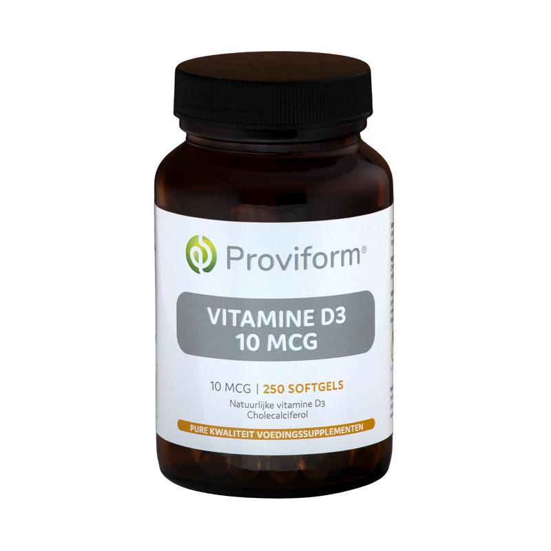 Vitamine D3 10mcgVitamine enkel8717677129409