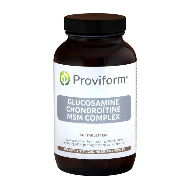 Glucosamine chondroitine complex MSMOverig vitaminen/mineralen8717677121465