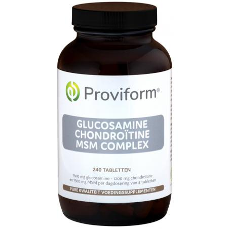 Glucosamine chondroitine complex MSMOverig vitaminen/mineralen8717677121465