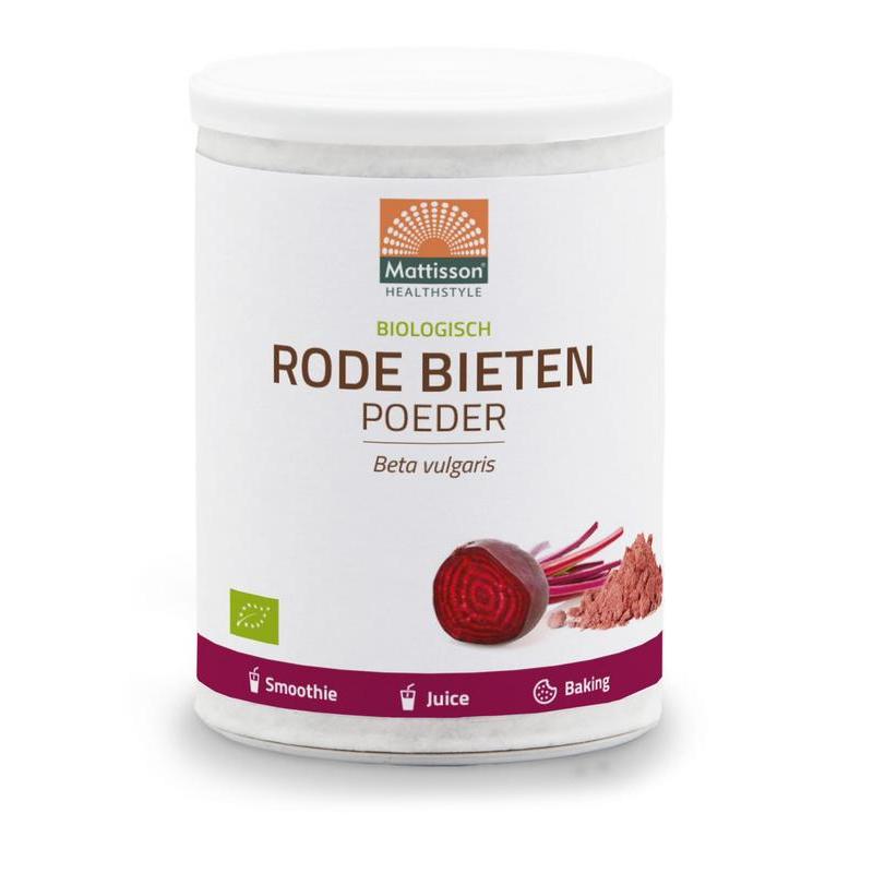 Rode bieten poeder - beta vulgaris biologischOverig gezondheidsproducten8717677962617