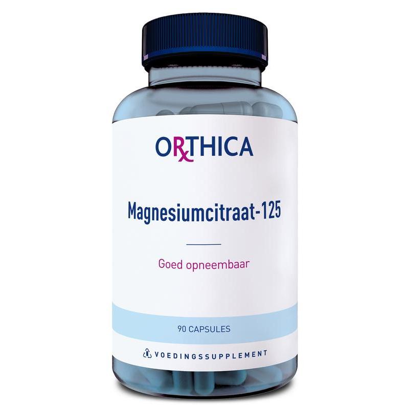 Magnesium citraat 125Mineralen enkel8714439552895