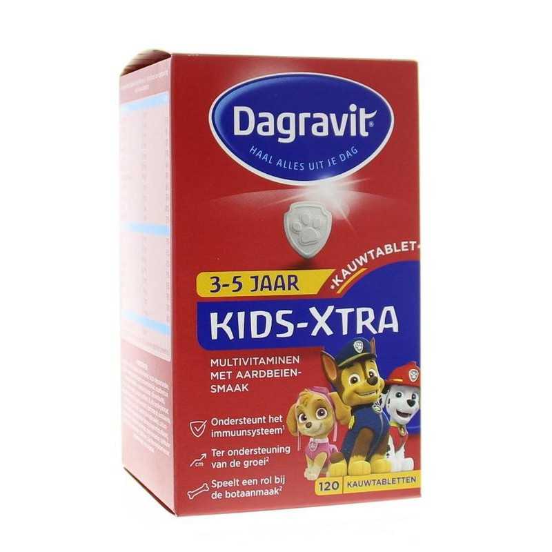 Multi kids framboos 3-5 jaarVitamine multi8711744030933