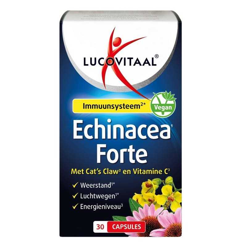 Echinacea forte & cat's claw & vitamine COverig gezondheidsproducten8713713091747