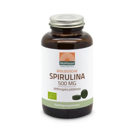 Spirulina 500mg bioOverig gezondheidsproducten8717677961733