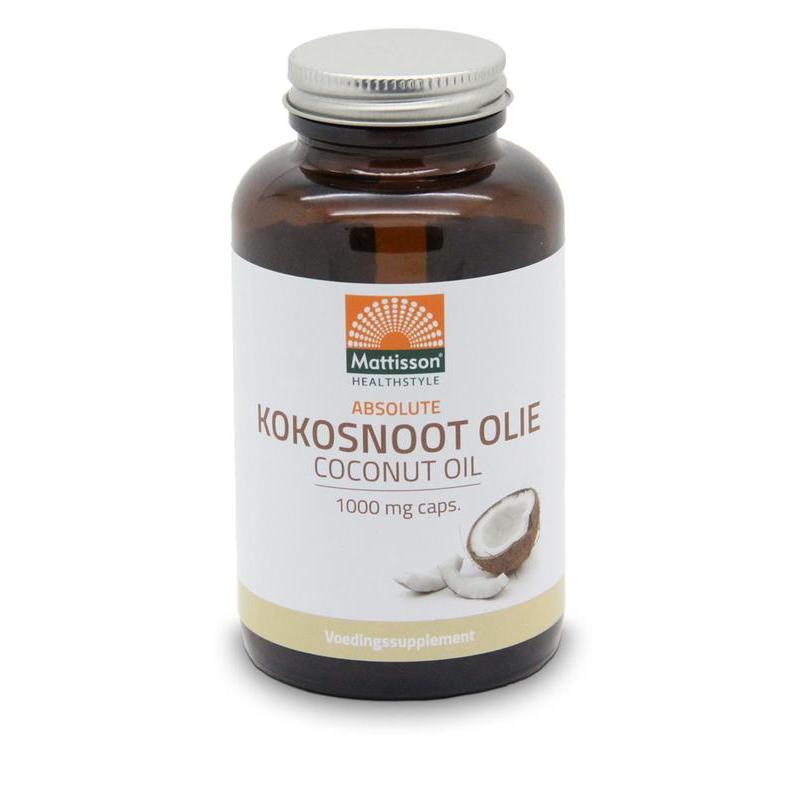 Absolute kokosnootolie 1000mgOverig gezondheidsproducten8717677962228