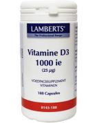 Vitamine D3 1000IE/25mcgVitamine enkel5055148409722