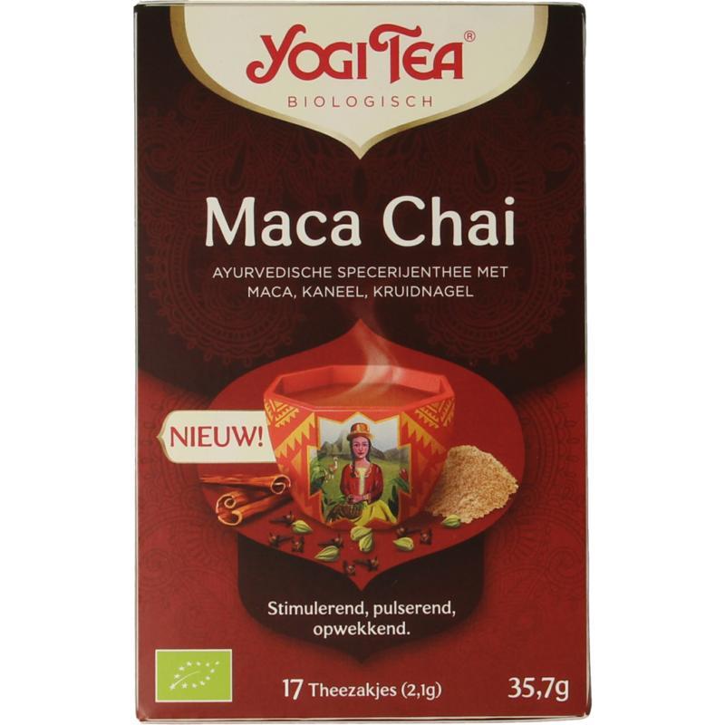 Maca chai bioKoffie/thee4012824405356