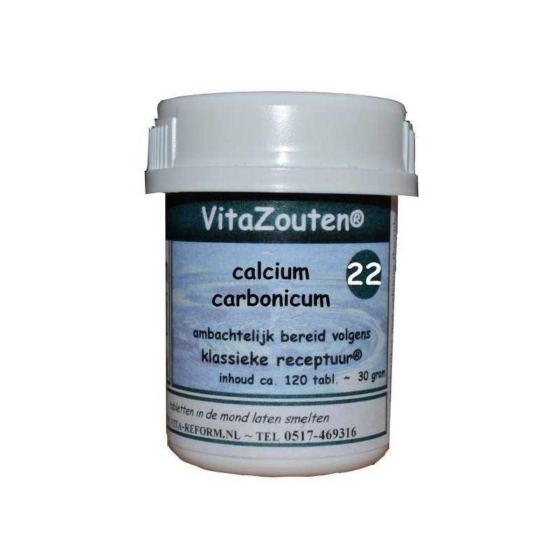 Calcium carbonicum VitaZout nr. 22Schusslerzouten8718885281224