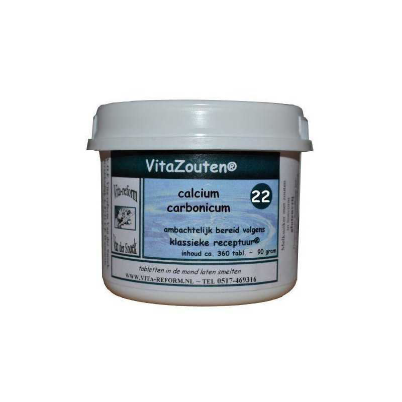 Calcium carbonicum VitaZout nr. 22Schusslerzouten8718885282221