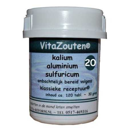 Kalium aluminium sulfuricum VitaZout nr. 20Schusslerzouten8718885281200