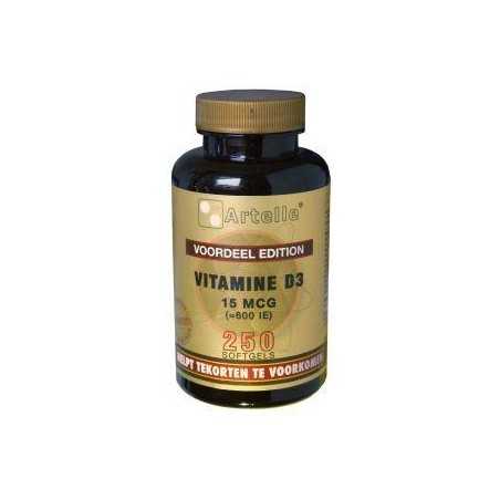 Vitamine D3 15mcgVitamine enkel8717472405418