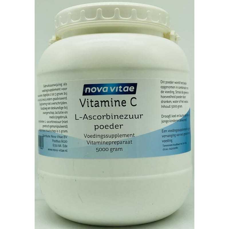 Vitamine C ascorbinezuur poederVitamine enkel8717473098060