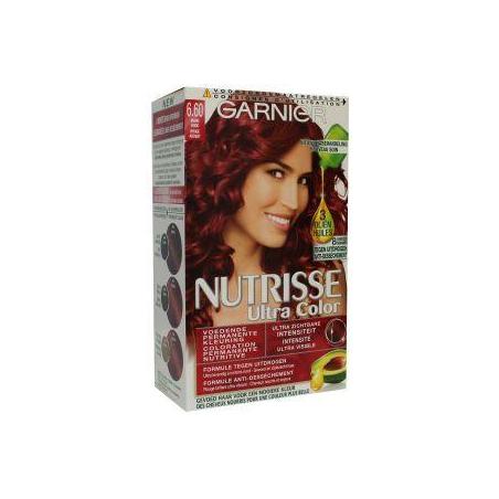 Nutrisse ultra color 6.6 vurig roodHaarkleuring3600541043527