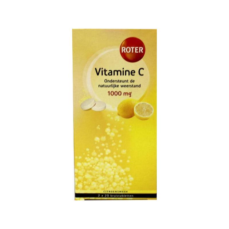 Bruistabletten citroen vit C duopackVitamine enkel8713304942687