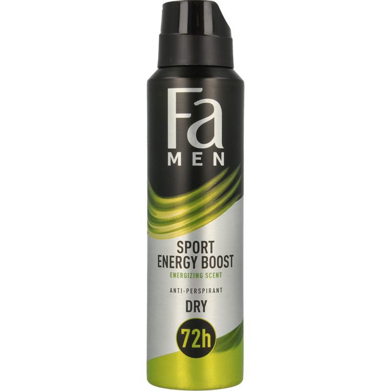 Men deodorant spray sport energy boostDeodorant5410091693411