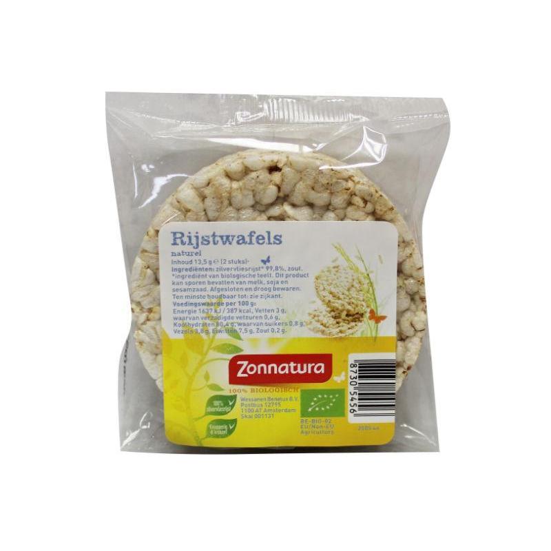 Rijstwafels naturel duo bioVoeding87305456