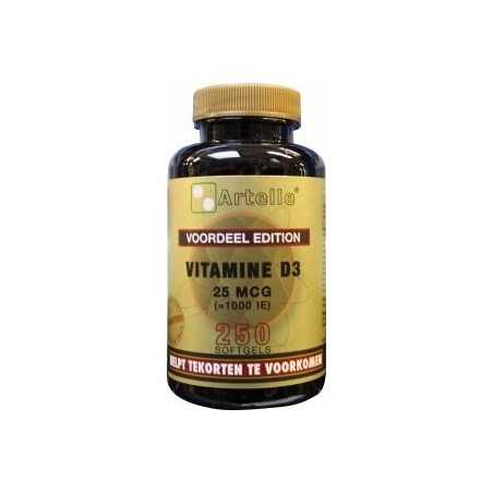 Vitamine D3 25mcgVitamine enkel8717472405463