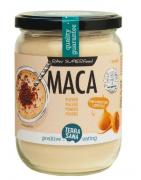 Raw maca high energy poeder in glas bioVoeding8713576239041